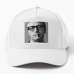 Michael Caine - English actor in baseball cap