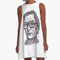 Michael Caine A Line Dress