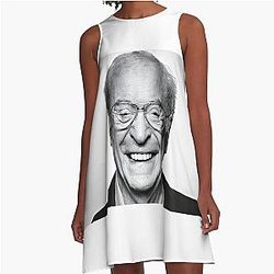 Michael Caine British Icon A-Line Dress