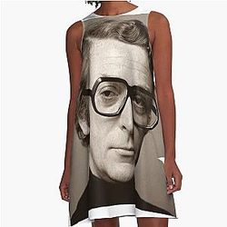 Michael Caine: British Film Icon A-Line Dress