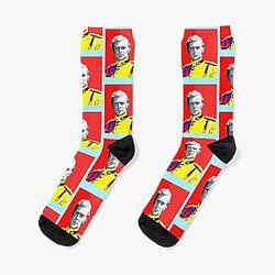 Michael Caine In Zulu, Classic, Trending Socks
