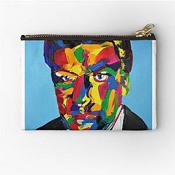 Sir Michael Caine Portrait Zipper Pouch