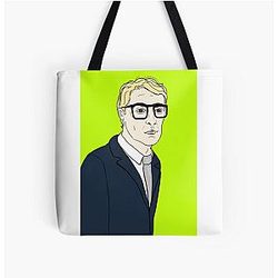 Michael Caine sixties icon All Over Print Tote Bag
