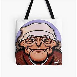Michael Caine as Scrooge Tote Bag
