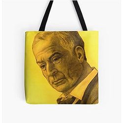 Michael Caine celebrity portrait Tote Bag