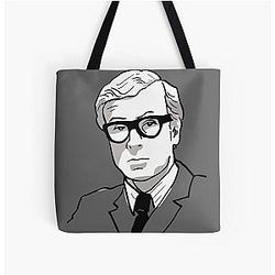 1960s Michael Caine Tote Bag