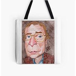 Caricature of Michael Caine Tote Bag