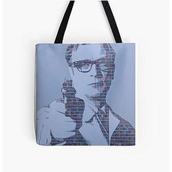 Michael Caine Harry Palmer All Over Print Tote Bag