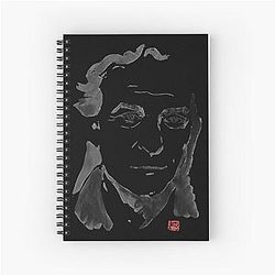 michael caine spiral notebook