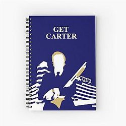 Michael Caine Carter Trinity Spiral Notebook