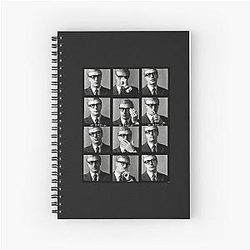 Michael Caine Classic Spiral Notebook