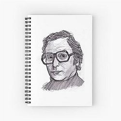 Michael Caine Spiral Notebook