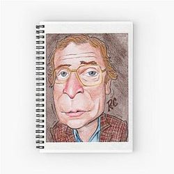 Caricature of Michael Caine Notebook