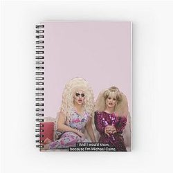 Michael Caine Spiral Notebook