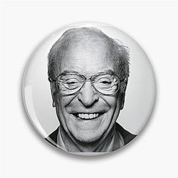 Michael Caine British Icon Pin