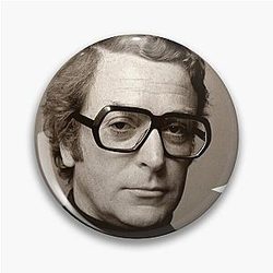 Michael Caine - British Film Icon Pin
