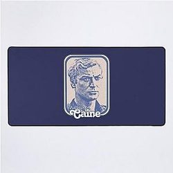 Michael Caine Retro 60s Fan Art Design Desk Mat