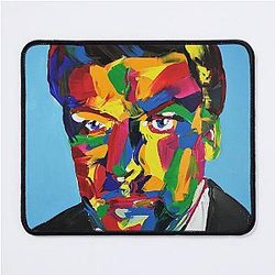 Sir Michael Caine Pop Portrait Mouse Pad