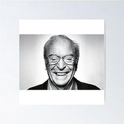 Michael Caine British Icon Poster