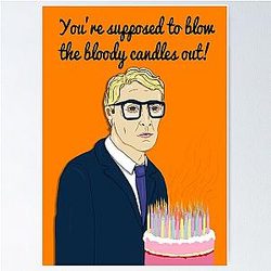 Michael Caine - Blow Out the Candles Poster