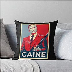 Get Michael Caine Throw Pillow