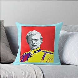 Michael Caine In Zulu Classic Trending Throw Pillow