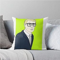 Michael Caine Sixties Icon Throw Pillow