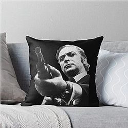 Get Carter Michael Caine Throw Pillow