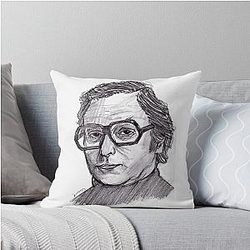 Michael Caine Throw Pillow