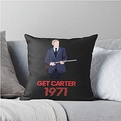 Get Carter Michael Caine Throw Pillow