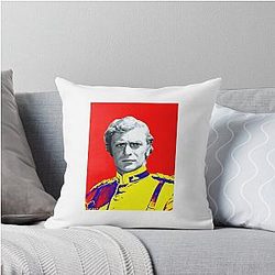 Michael Caine In Zulu Tee Throw Pillow