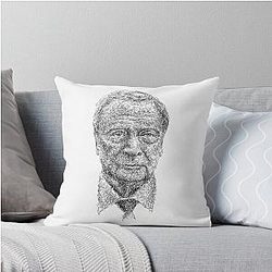 Michael Caine Throw Pillow