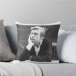 Michael Caine Alfie Throw Pillow