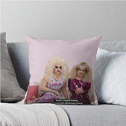 Michael Caine Throw Pillow