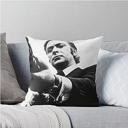 Get Michael Caine Throw Pillow