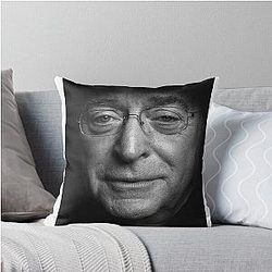 Michael Caine - Great Actor Throw Pillows