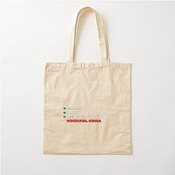 Mentally Dating Michael Cera White Cotton Tote Bag