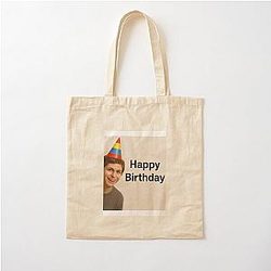 Michael Cera Birthday Funny Meme Gift Cotton Tote Bag