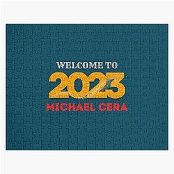 Welcome to 2023 Michael Cera Jigsaw Puzzle