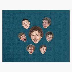 The Holy Forms of Michael Cera Jigsaw Puzzle