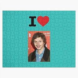 I Love Michael Cera Jigsaw Puzzle