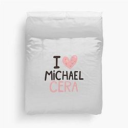 I Love Michael Cera Duvet