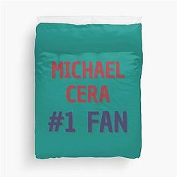 Michael Cera Fan Duvet Cover