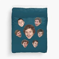The Holy Forms of Michael Cera Duvet Cover