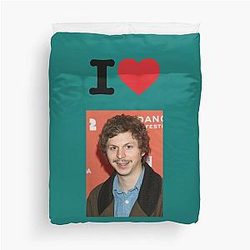 I Love Michael Cera Duvet Cover