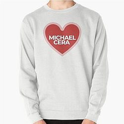 Heart Michael Cera Pullover Sweatshirt
