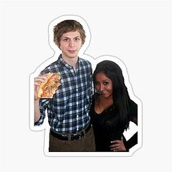 Michael Cera Snooki Sticker