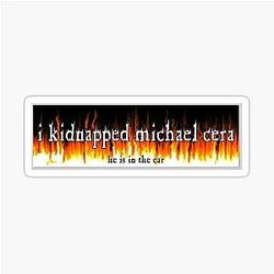 michael cera sticker