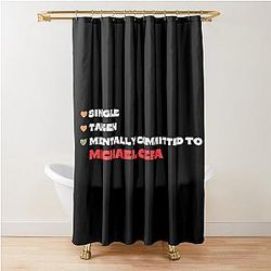 Mentally Committed Michael Cera Shower Curtain