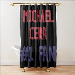 Michael Cera Fan Shower Curtain